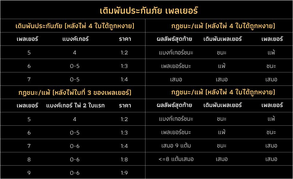 เดิมพันประกันภัย_เพลเยอร์